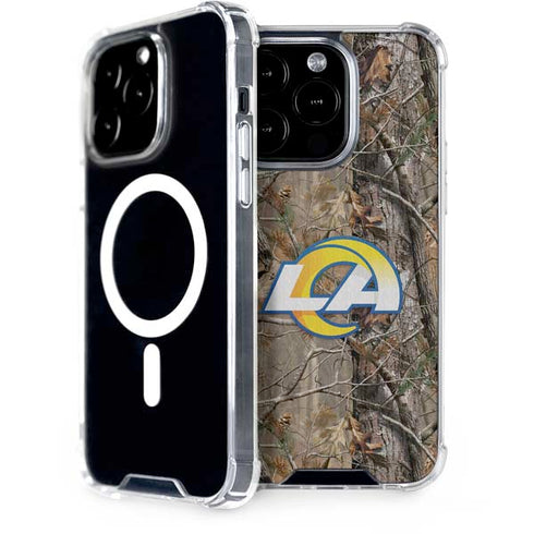 NFL Los Angeles Rams Realtree AP Camo iPhone 15 Pro MagSafe Case
